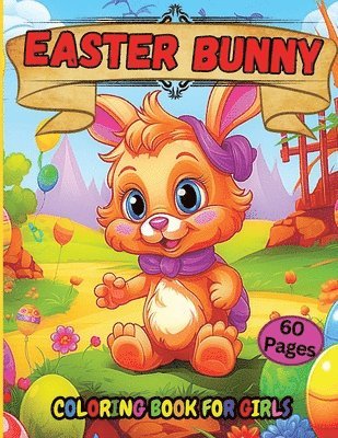 Easter Bunny Coloring Book for Girls 1