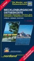 bokomslag Mecklenburgische Ostseeküste Lübeck - Wismar - Rostock 1 : 75 000. Saison 2017-2019