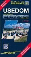 bokomslag Usedom mit Ortsplänen von Peenemünde, Karlshagen, Trassenheide, Zinnowitz, Zempin, Koserow, Loddin, Ückeritz, Usedom, Bansin, Heringsdorf, Ahlbeck und Swinemünde