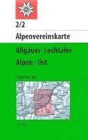 bokomslag DAV Alpenvereinskarte 02/2 Allgäuer - Lechtaler Alpen Ost 1 : 25 000