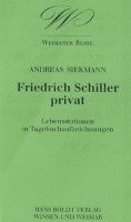 bokomslag Friedrich Schiller privat