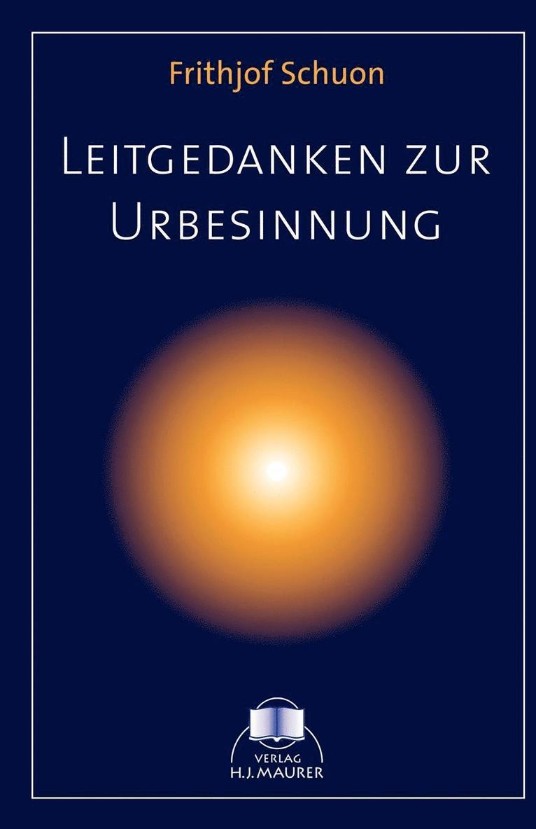 Leitgedanken zur Urbesinnung 1