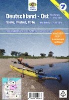 bokomslag Wassersport-Wanderkarte / Deutschland Ost für Kanu- und Rudersport