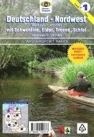 bokomslag Wassersport-Wanderkarte / Deutschland Nordwest für Kanu- und Rudersport