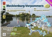 bokomslag TourenAtlas Wasserwandern / TA6 Mecklenburg-Vorpommern