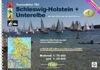 bokomslag TourenAtlas TA1 Schleswig-Holstein-Unterelbe