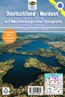 bokomslag Wassersport-Wanderkarte / Deutschland Nordost für Kanu- und Rudersport