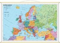 bokomslag Staaten Europas, politisch. Wandkarte Mini-Format