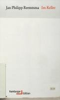Jan Philipp Reemtsma - Im Keller, Inbunden