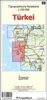 bokomslag Izmir - Topographische Reisekarte 1:250.000 Türkei (Blatt 5)