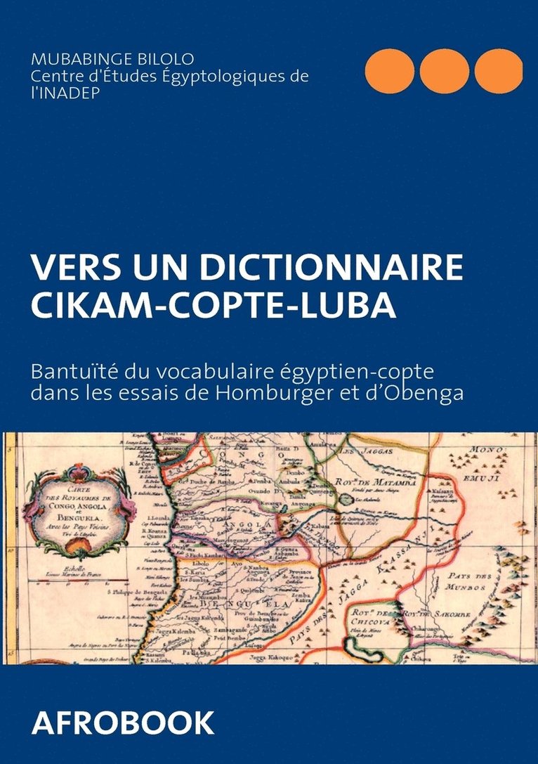 Mubabinge Bilolo - Vers Un Dictionnaire Cikam-Copte-Luba, Häftad