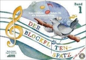 bokomslag Der Blockflötenspatz (Mit Begleit-CD)