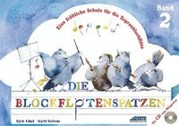 bokomslag Die Blockflötenspatzen (Mit Begleit-CD)