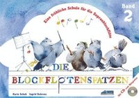 bokomslag Die Blockflötenspatzen (Mit Begleit-CD)