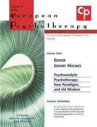 bokomslag European Psychotherapy Vol. 8