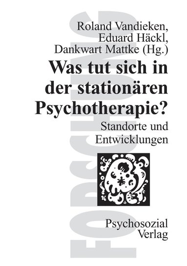 bokomslag Was tut sich in der stationären Psychotherapie?
