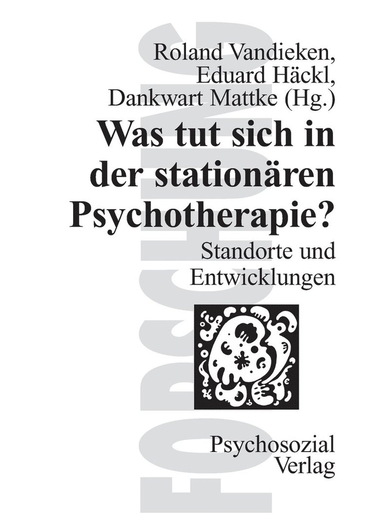 Was tut sich in der stationaren Psychotherapie? 1