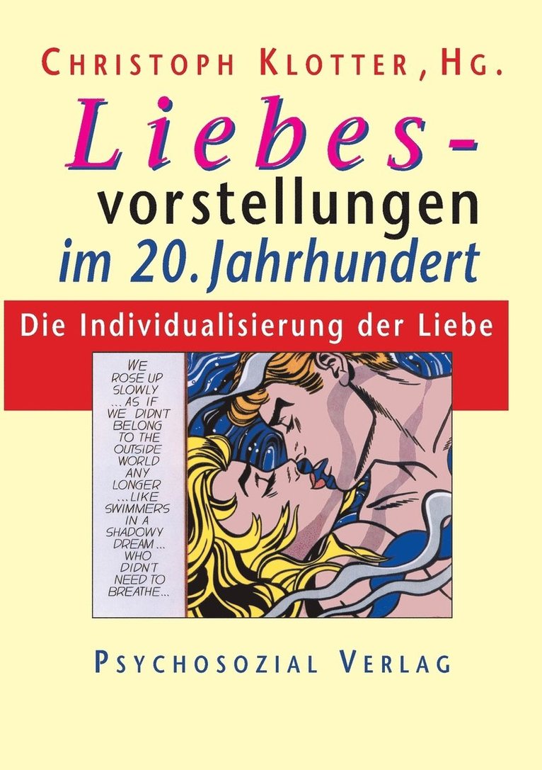 Christoph Klotter - Liebesvorstellungen im 20. Jahrhundert, Häftad