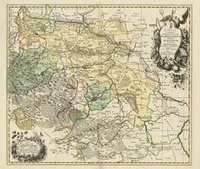 bokomslag Historische Karte: Fürstentum Halberstadt mit der Abtei Quedlinburg und der Grafschaft Werningerode und der Harz 1760 (Plano)