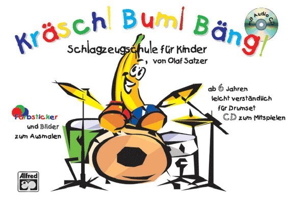 Kräsch! Bum! Bäng! 1: German Language Edition, Book & CD 1