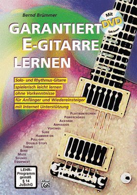 bokomslag Garantiert E-Gitarre lernen