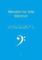 Melodien für tiefe Stimmen - Blasinstrumente 1