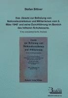 Das 'Gesetz zur Befreiung von Nationalsozialismus und Militarismus vom 5.3.1946' und seine Durchführung im Bereich des höheren Schulwesens 1