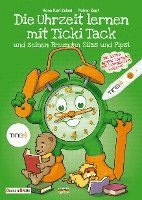 bokomslag Die Uhrzeit lernen mit Ticki Tack und seinen Freunden Silas und Pipsi