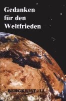 bokomslag Gedanken für den Weltfrieden