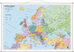 bokomslag Staaten Europas. Wandkarte mit Metallleiste