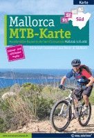 bokomslag Mountainbikekarte Mallorca (Kartenset mit Nord + Süd-Blatt)