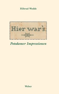 bokomslag Hier war¿s
