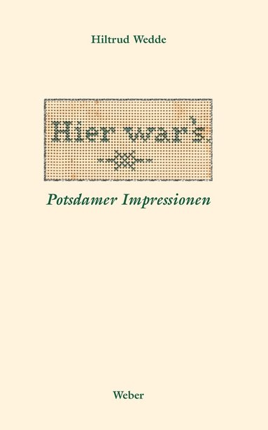 bokomslag Hier war¿s