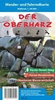 bokomslag Der Oberharz Wander- und Fahrradkarte 1 : 30 000