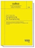 Hans D. Jarass - Europaisierung Der Raumplanung, Häftad