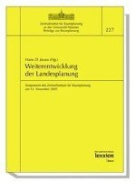 Hans D. Jarass - Weiterentwicklung Der Landesplanung: Symposium Des Zentralinstituts Fur Raumplanung Am 14. November 2005, Häftad