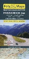 bokomslag FolyMaps Motorradkarten Frankreich Süd 1:250 000