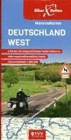 bokomslag Motorradkarten Set Deutschland West