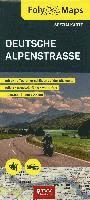 bokomslag FolyMaps Deutsche Alpenstraße Spezialkarte