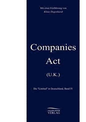 Companies Act U.K. 1