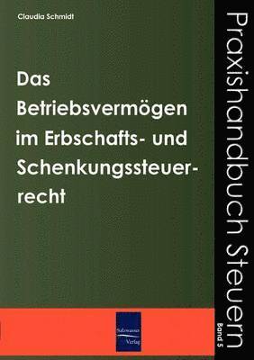 bokomslag Das Betriebsvermgen im Erbschafts- und Schenkungssteuerrecht