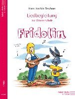 bokomslag Liedbegleitung zur Gitarrenschule Fridolin