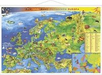 bokomslag Kindereuropakarte. Wandkarte