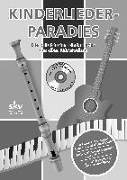 bokomslag KINDERLIEDER-PARADIES - Die beliebtesten Kinderlieder - Singen, Spielen und Musizieren für Klavier (leicht arrangiert) mit CD.