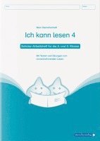 bokomslag Ich kann lesen 4.  Mein Sternchenheft Schülerarbeitsheft  für die 2. und 3. Klasse