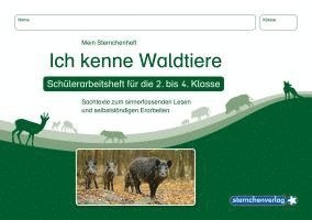 bokomslag Ich kenne Waldtiere - Schülerarbeitsheft für die 2. bis 4. Klasse