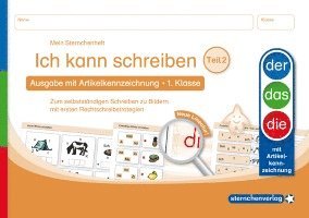 Ich kann schreiben Teil 2 - Ausgabe mit Artikelkennzeichnung 1. Klasse 1