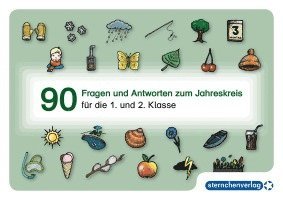 bokomslag 90 Fragen und Antworten zum Jahreskreis