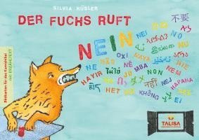 Der Fuchs ruft NEIN - Bildkartenversion (A3, Multilingual) 1