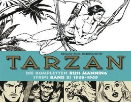bokomslag Tarzan: Die kompletten Russ Manning Strips / Band 2 1968 - 1969